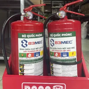 Bình chữa cháy bột ABC 6kg - Bộ Quốc Phòng