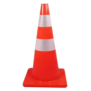 Cọc tiêu nhựa mềm PVC cao 70cm có tay cầm