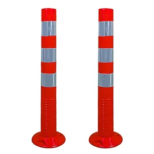 Cọc tiêu phân làn giao thông nhựa PE 003 75cm