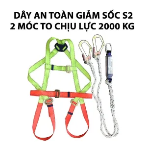 Dây đai an toàn toàn thân 2 móc lớn L2 Tenma