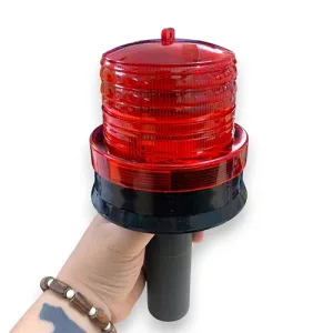 Đèn cảnh báo năng lượng mặt trời cắm cọc đa năng