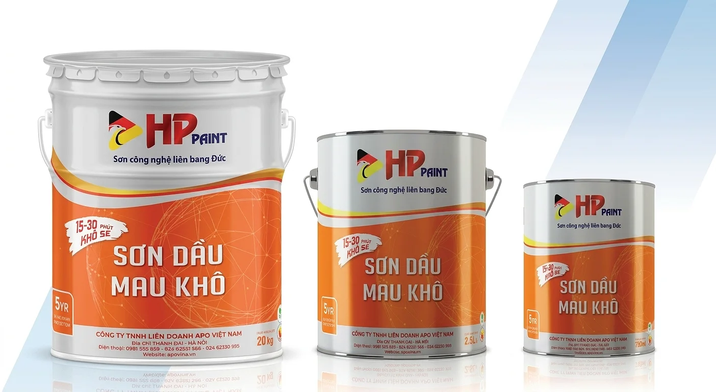 Sơn dầu mau khô Hòa Phát