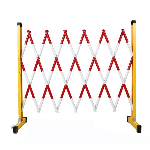 Hàng rào Nhựa thủy tinh Composite Màu Đỏ Trắng, có sức chịu đựng nhiệt, độ bền cơ học cao