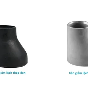 Côn thu lệch tâm thép đen, mạ kẽm SCH20-SCH40-SCH80