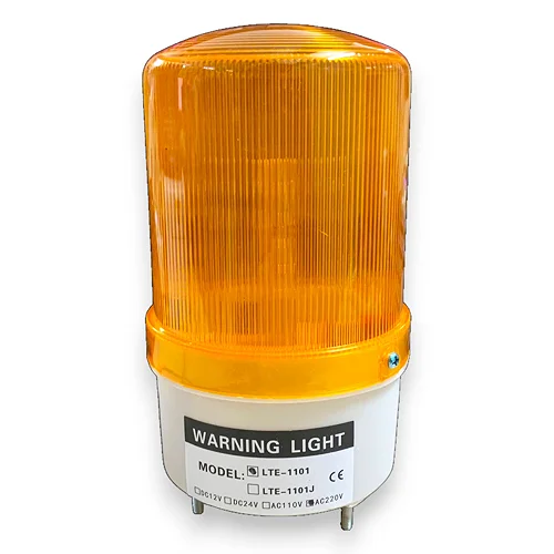 Đèn cảnh báo khẩn cấp 220v không còi màu vàng - Ảnh 2