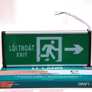 Đèn Exit thường có chỉ hướng 2 mặt Lilang XF-BLZD-2LREL 3WA