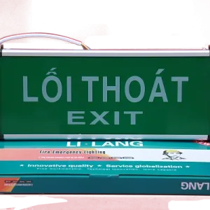 Đèn Exit thường loại 1 Lilang XF-BLZD-2LREL 3WA