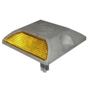 Đinh đường nhôm 2 mặt bắt xuống đường phản quang