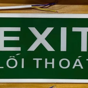 Đèn exit 1 mặt không hướng - Touming