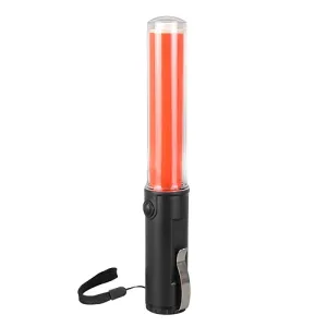 Gậy đèn chỉ huy, gậy điều hướng giao thông 26cm có còi