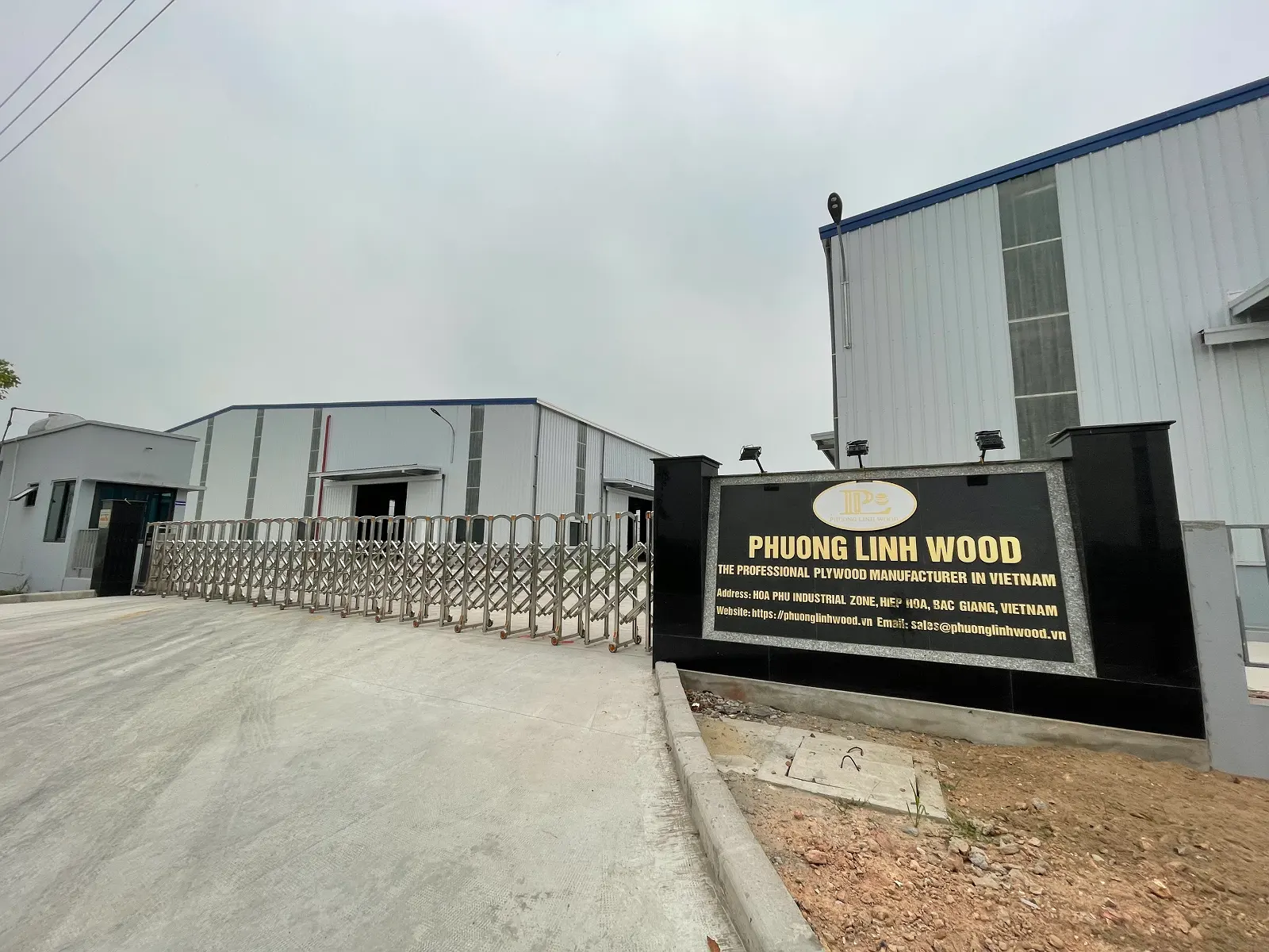 Nhà máy ván ép gỗ Phương Linh – Bắc Giang