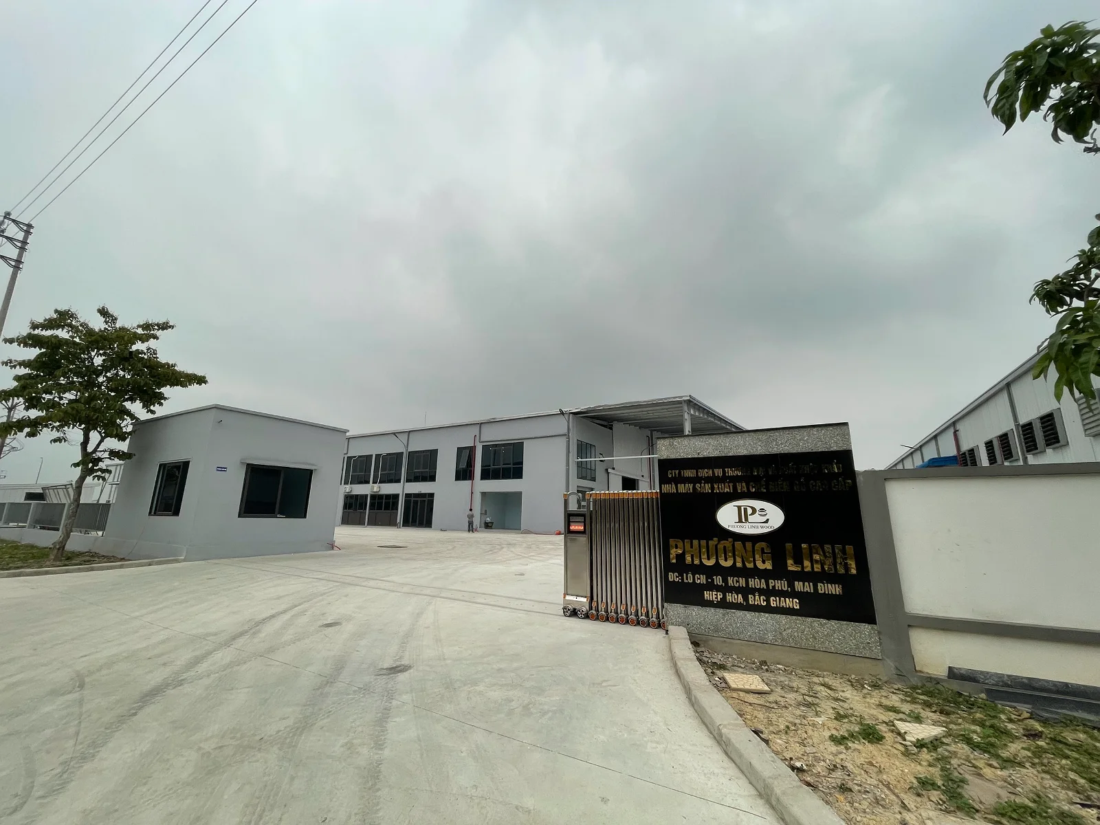 Nhà máy ván ép gỗ Phương Linh – Bắc Giang