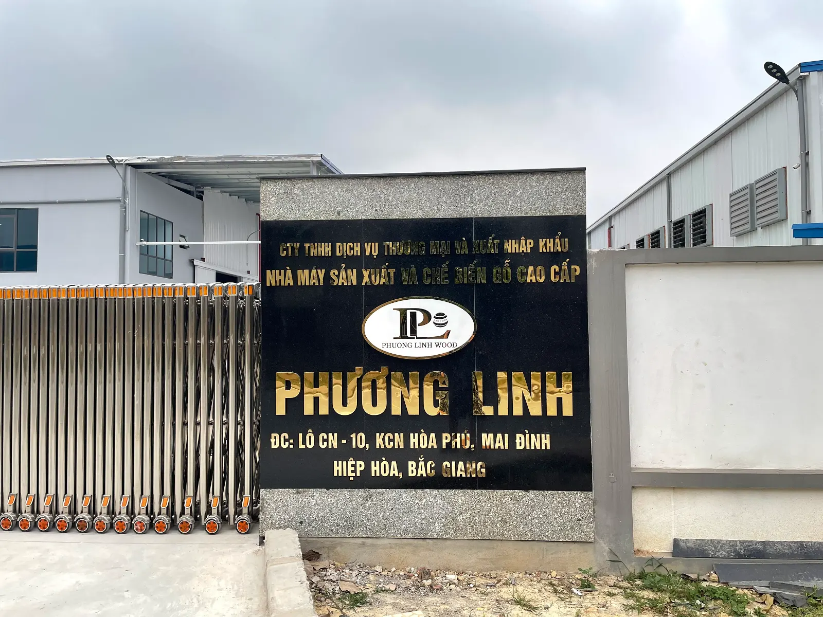 Nhà máy ván ép gỗ Phương Linh – Bắc Giang