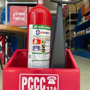 Bình chữa cháy khí CO2 5kg - Bộ Quốc Phòng